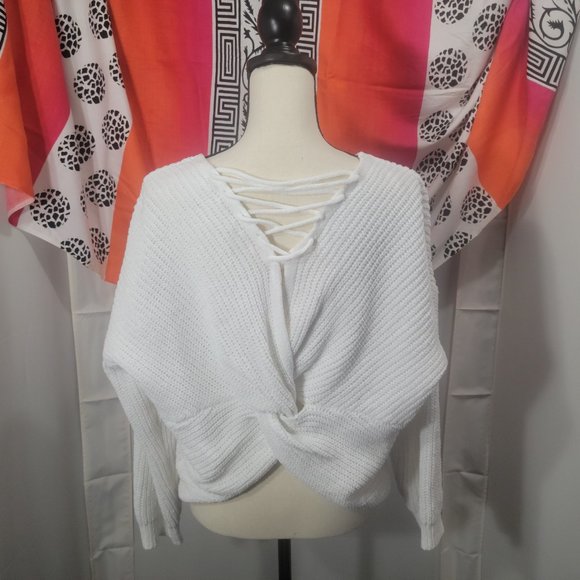 Pink Republic Sweater, M, white - Picture 3 of 3